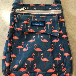 Adorable Kavu Crossbody Canvas Purse